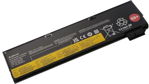 Rsjfhzm 68+ 45N1124 45N1125 Laptop Ersatz Akku für Lenovo X240 X250 X260 | X270 L450 L470 T440 T440s T450 T450s T460 T460p T470p T550 W550s Series 45N1126 45N1127 45N1128 45N1130 45N1135 (11.4V 24Wh)