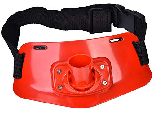 rutenhalter gurt,Tbest Bauchgurt Angeln Kampfgurt Gimbal Fischen-kämpfender Gurt, 90 ° justierbare Aufstehen-Taillen-Rod-Halter-Geschirr-Gurt-Fischen-Taillen-Gurte Rod Pole Halter-kämpfende Fisch-Gerä