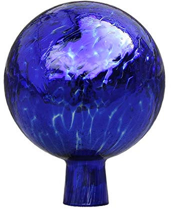 Farbglashütte Lauscha GmbH - ELIAS Glashütte Original Rosenkugel Venezia Maritim 15 cm verspiegelt
