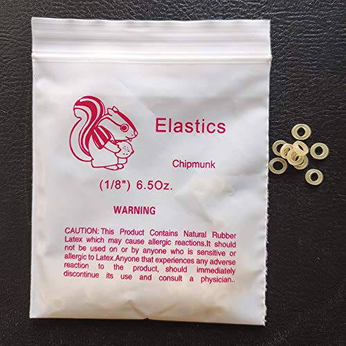 Kiefergerechte, elastische Gummibänder, kleine Gummibänder, Dreadlocks, Haar-Zöpfe, Fixierung von Zahnlücken, inkl. elastischem Fixierer für Zahnspangen, 5000 Stück