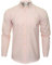 Xact Men's Oxford Long Sleeved Shirt, Button-Down Collar, Cotton Rich, Regular Fit (Soft Pink) XL
