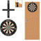 Designa Unicorn Eclipse Pro 1 PDC Dartboard + Portable Door Hanger Pro Hanging System