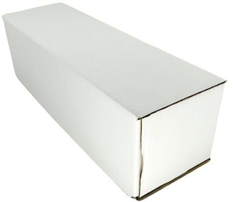 dimapax Faltschachtel Faltkarton Karton Versandkartons Kartonagen (150, 380 x 120 x 120 mm WEISS)