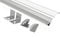 Tivendis LED Eckprofil 2m Set 6-teilig Milchig | Alu Profil für Streifen 10mm ER10 | Indirekte Beleuchtung | Aluminium Leiste Schiene