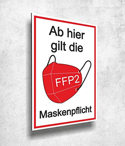 Panneau composite en aluminium - 20 x 30 cm - Impression UV - 2-3 mm d'épaisseur - Fabriqué en Allemagne