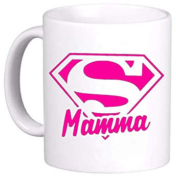 LE HERISSON Tazza MUG Super mamma sweet funny - REGALO SIMPATICA DIVERTENTE 531