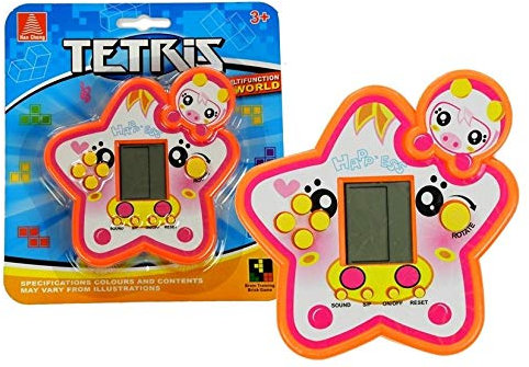 Tetris-Spiel Spielkonsole Tetris Spiel Rot