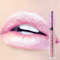 Lucidalabbra Liquido Metallic Diamond Glitter Shimmer Rossetto Tazza Antiaderente Trucco Lucidalabbra