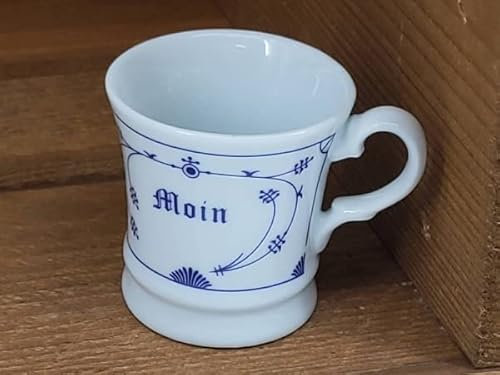 Wilhahn Mini Becher Indisch Blau Moin Pöttchen 5,3x5,3cm, aus Porzellan