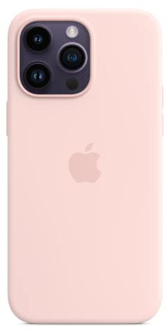 Apple Custodia MagSafe in silicone per iPhone 14 Pro Max - Rosa creta 