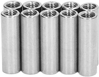 10 STÜCKE Innengewinde Überwurfmutter Runde Überwurfmutter Runde Anschlussmutter M8 X 1,25 12 L40mm
