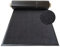 MERTEX Schmutzfangläufer Meterware 90 cm schwarz meliert- Schnittkanten mit Randprofile (90 x 400 cm, Dark)