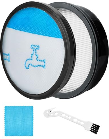 Lot de 2 filtres HEPA pour aspirateur Rowenta Swift Power Cyclonic RO2910EA RO2913EA RO2915EA RO2932EA RO2933EA RO2957EA RO2981EA Filtres de rechange pour Rowenta RO29XX Accessoires ZR904301