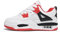Adoff Basketballschuhe für Kinder, Freizeitschuhe, Brettschuhe, Sportschuhe für Studenten, Kinderschuhe (Weiß rot,33)