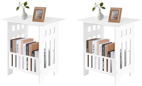 Holdfiturn bedside table bedside drawer cabinet side table bedside table storage rack home bracket suitable for home bedroom two in one