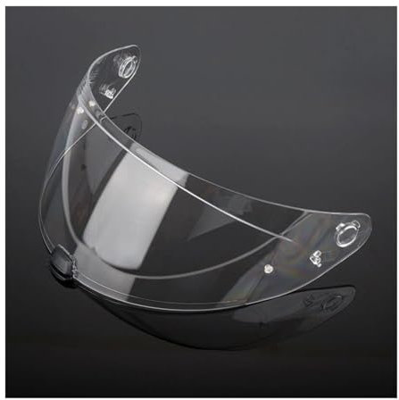 Helmvisierlinse, Motorrad Helm Visier Compatible with H-JC HJ-20-M C-70 IS-17 UV Schutz Windschutzscheibe Motorrad Helm Visier Objektiv Helm Linsen(C)