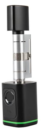 Intelligenter Fingerabdruck-Schließzylinder Elektronische Türschloss Schließzylinder, Fingerabdruck-Schließzylinder, elektronisches Für 35-45mm mit Fingerabdruck