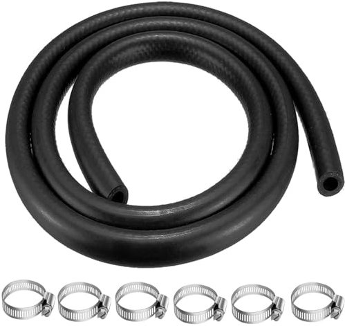6mm Fuel Hose,Fuel Line Hose, Diameter Fuel Line Set,Fuel Pipe High-Temperature Resistant Tractors and Small Engines