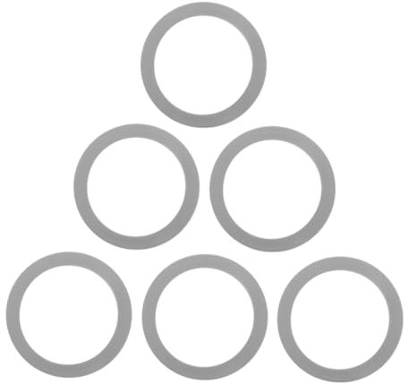 IMIKEYA 6pcs Juicer Blender Gasket Replacement Parts Sealing Rubber Seals for Juicers Leakage Prevention Easy Installation Versatile Use Home