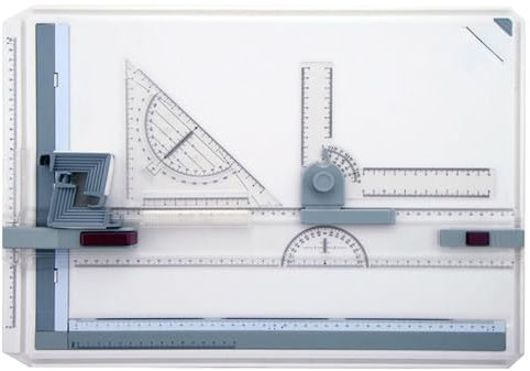 Zeichnungstabelle, einstellbarer Winkel A3 Zeichenbrett mit parallelem Motion Accessoires Art Craft -Tabelle für Künstler und Architekten der Schüler des Studierenden Ingenieure