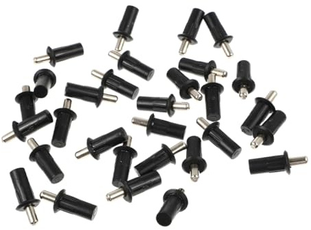 DIYEAH 100 Stück Teiliges Reparaturstift Jalousien und Möbel Einsetzbare Federbelastete Pins Frei Anpassbare für Fensterläden und Möbelverbindungen Einfache Montage