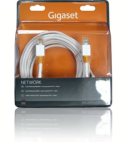Gigaset Netzwerkkabel CAT5 / RJ45 / 1 GBit (10 Meter)