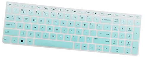 Sharplace Ultra Dünne Silikagel Haut Keyboardschutz Tastatur Abdeckung Schutzfilm Folie für 15,6 BF Tastatur, Klares Grün
