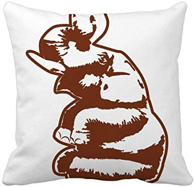 BeatChong Tailandese Cultura Tailandia Scultura Cuscino Quadrato Cuscino Decorazione Casa Divano Regalo