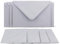 50 Klappkarten mit Umschlägen Set Flieder (Lila) - DIN A6 Blanko Doppelkarten 14,8 x 21 cm (160 g/m²) - DIN C6 Umschlag 11,4 x 16,2 cm (100 g/m²) Nassklebung - Grußkarten Einladungskarten Hochzeit