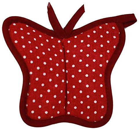 Presina da cucina a farfalla RINO cm 20x17 Made in Italy (Bordeaux)