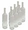 DIAH DO IT AT HOME Glass Wine Bottles Bordeaux 0.75L (750ml) for Homebrew Wine Making (16 x Clear Wine Bottles)