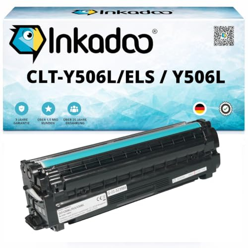 Inkadoo Toner kompatibel zu Samsung CLT-K506L/ELS / K506L Toner Schwarz CLX-6260 FW Premium Line CLX-6260 FR Premium Line CLX-6260 FD CLP-680