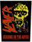 Slayer Rückenaufnäher Seasons In The Abyss Band Logo Nue offiziell Schwarz 36cm One Size