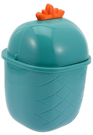 KOMBIUDA Schreibtisch Mülleimer Klapp Mülleimer Papierkorb Schlafzimmer Mülleimer Schreibtisch Aschenbecher Küchen Mülleimer Deckel Mülleimer Papierkorb Müllcontainer Kleiner