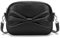lola mae Kleine Umhängetasche, metallische Schleife, Akzent, Clutch, verstellbarer Riemen, kompakte leichte Handtasche, perfekt für den täglichen Gebrauch, Schwarz-769