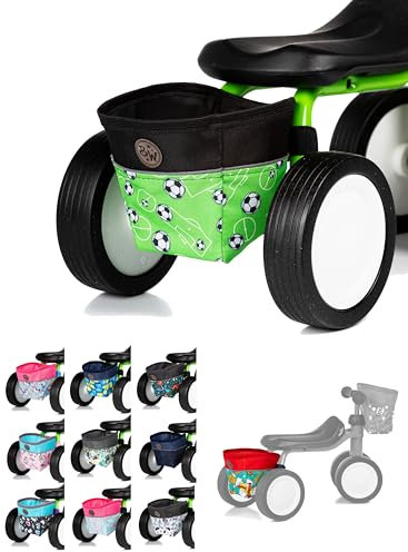 BambiniWelt by Rafael K. Rahmentasche für Kinder – für Laufrad, Dreirad & Rutschfahrzeuge – kompatibel mit PUKYlino, WUTSCH, FITSCH & My First PUKY – robust, wasserabweisend, Farbe: Modell 05