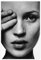 Kate Moss modisches Foto-Poster, Leinwand, Poster, Schlafzimmer-Dekor, Sportlandschaft, Büro, Raumdekoration, Geschenk, ungerahmt, 30 x 45 cm