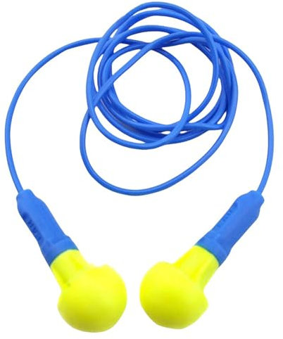 HSTWODE 1 par de auriculares opax, ohropax, para dormir, auriculares con cancelación de ruido y cable para viajes, descanso nocturno o estudio