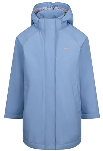 Trespass Girls Waterproof Jacket Maydew Cornflower 9/10