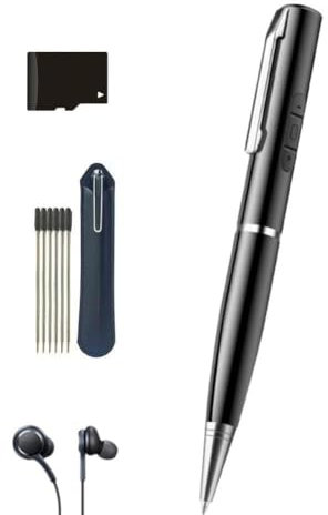 Grabadora digital controlada por voz con grabación de audio de sonido de 360° para reuniones, grabadora de voz de dictado HD 1 unidad y