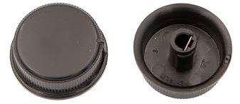 Weck Drehknopf schwarz für Thermostat | Original Ersatzteil Einkochautomaten WAT 14, 15, 24, 25, 34 & 35 | Robuster Kunststoffgriff, passgenau & leicht austauschbar
