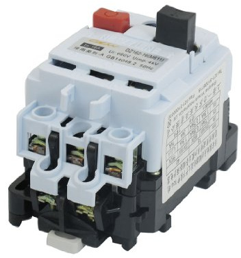 DNIEEEYBL DZ162-16 AC 660V 9.5A-16A Disjoncteur de commutateur Rail DIN à 3 pôles réglable