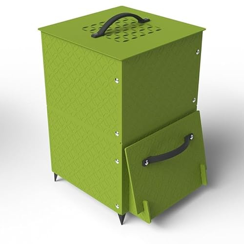 Iriso - Composteur d'extérieur Design 90L - Couleurs Vert anis