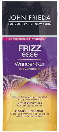 John Frieda Wunderkur Tiefenwirksame Haarkur (Sachet), 6er Pack (6 x 25 ml)