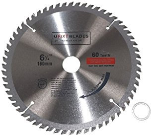 Lame de scie circulaire TCT 60 dents en carbure de tungstène 160 x 20 mm