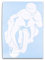 RACEFOXX Motorradfahrer Motorrad Motorradaufkleber Auto Aufkleber Autoaufkleber Sticker (weiß)