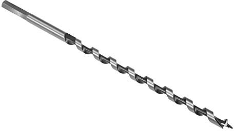 sourcing map Auger Drill Bit Wood Hex Shank 8mm Cutting Dia Highbon Steel for Electric Bench Drill Woodworkingpentry