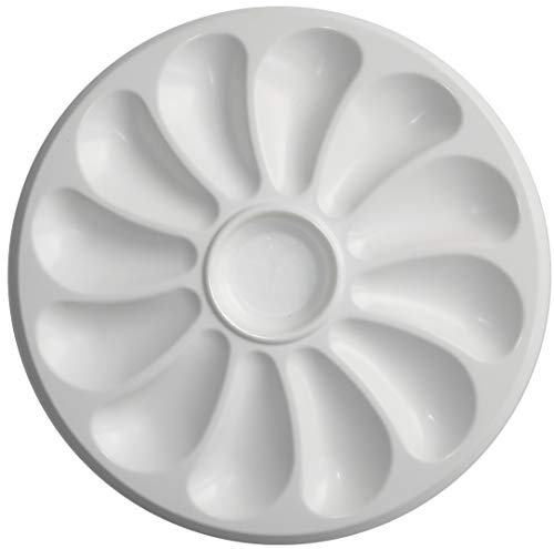 Assiette à Huîtres en Plastique – 12 Places
