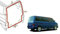 Heckklappendichtung Dichtung Kompatibel mit VW T4 Transporter Gummidichtung Alle Modelle Bus Kasten Multivan 721827705B