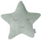 roba Kuschelkissen in Stern Form - roba Style - Flauschiges Deko Kissen für Baby & Kinderzimmer - für Mädchen & Jungen - Frosty Green, 1 Stück (1er Pack)